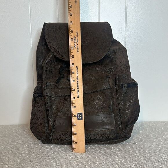 Vintage FRIENDS Warner Bros Diet Coke Pebbled Leather Backpack Back Pack main image 9